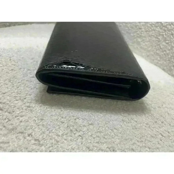 Saint Laurent Cassandra Croc-Embossed Chain Wallet - Brand New with Dustbag - Picture 4 of 6